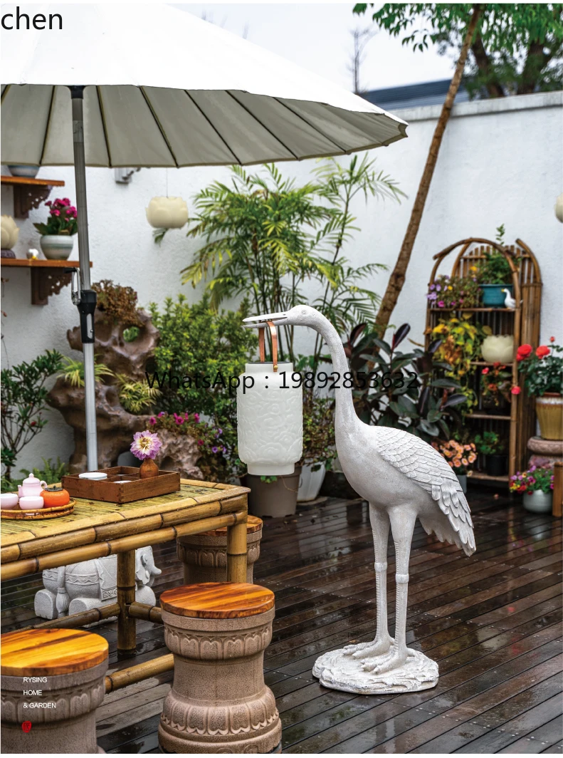 AB  Ornament Landscape Sculpture Outdoor Courtyard Landscaping Arrangement Yard Garden Decoration
