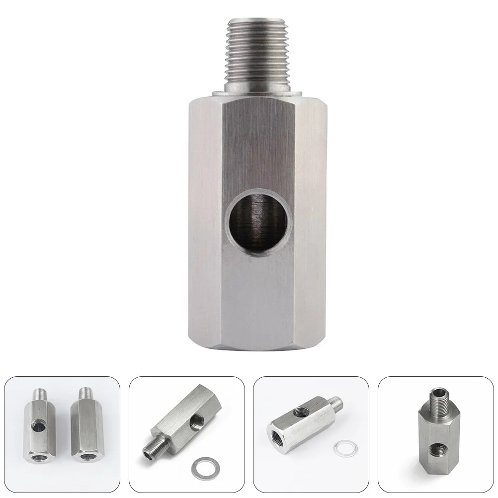 

1 set 1 Set 1/8 Npt Stainless Steel Oil Pressure Sensor Adapter Engine Gauge Sender Car Modification Parts Turbine Transducer