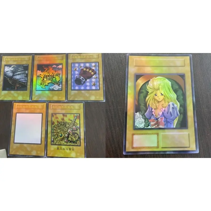 유희왕 플래시 카드, 이집트 신의 영광, 핸드 듀얼리스트 장갑, DIY 울트라 레어 우르 애니메이션 주변 게임 컬렉션 카드