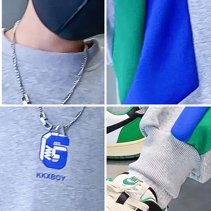 Frühling Herbst Neues Kleinkinder-Bekleidungsset, Sweatshirts mit Buchstaben-Print und Hosen, 2-teilig, für Kinder von 3-14 Jahren, Trainingsanzüge, lässige Outfits für Jungen – Detail 6