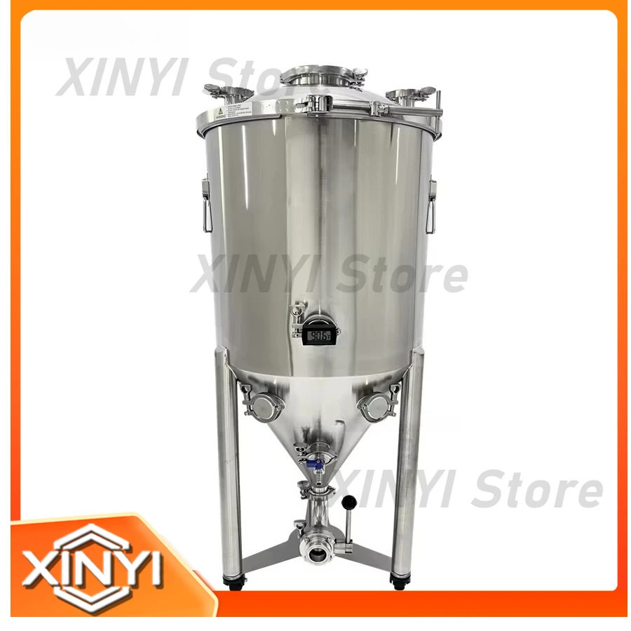 Stainless Steel Conical Fermenter for Guten 30L 50L 65L 105L Pressurized Beer Brewing Equipment Homebrew Fermentador Cerveza