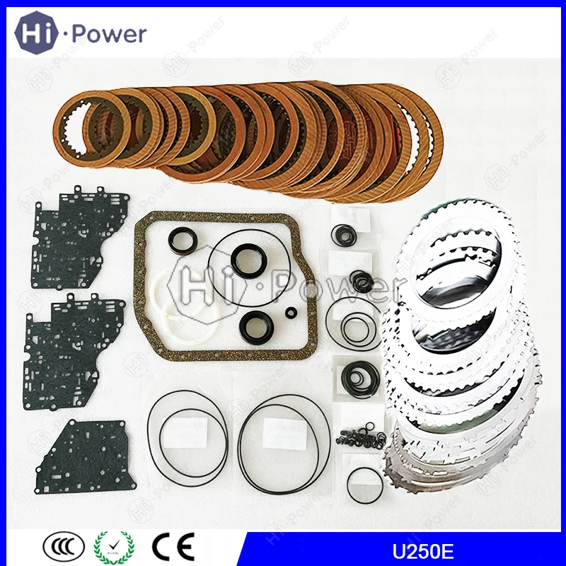 

U250E U251E Transmission Clutch Master Repair Kit Friction Steel Plate For Toyota Camry Gearbox Disc Oil Seal Overhaul Kit