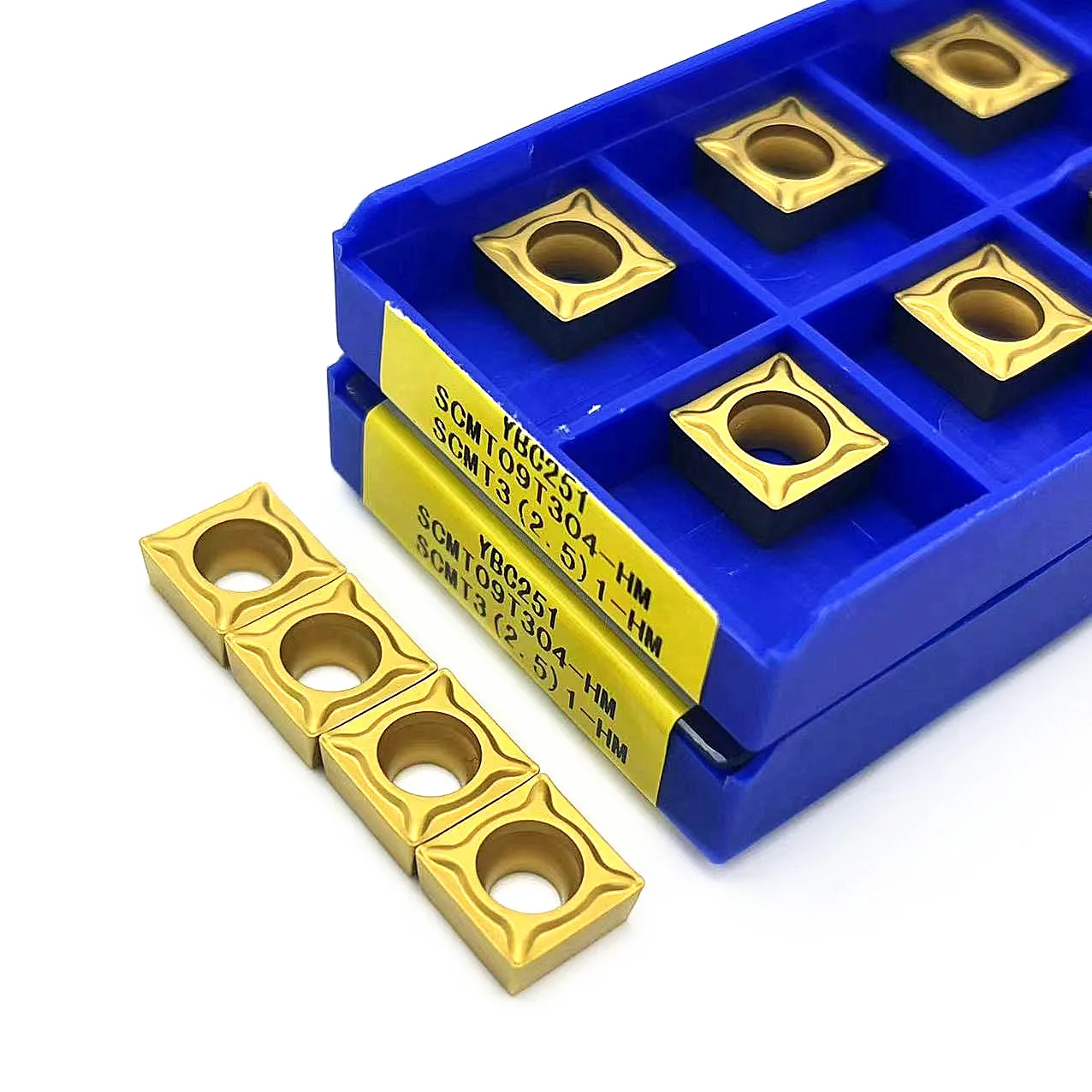 SCMT09T304 SCMT09T308 HM YBC251 inserto in metallo duro tornio CNC utensile per tornitura taglierina per metalli lama SCMT SCMT09T304 SCMT09T308 HM YBC251