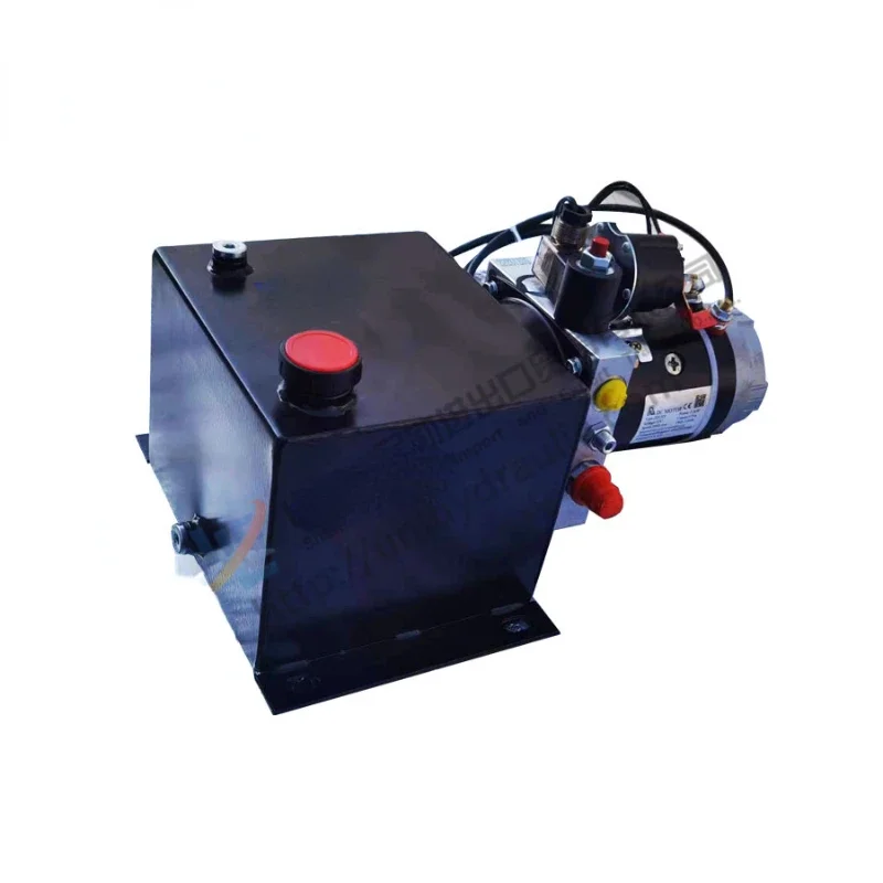 Truck Trailer Accessories hydraulic power pack unit 12v 24v dc single action For Folding Equipment Ramps