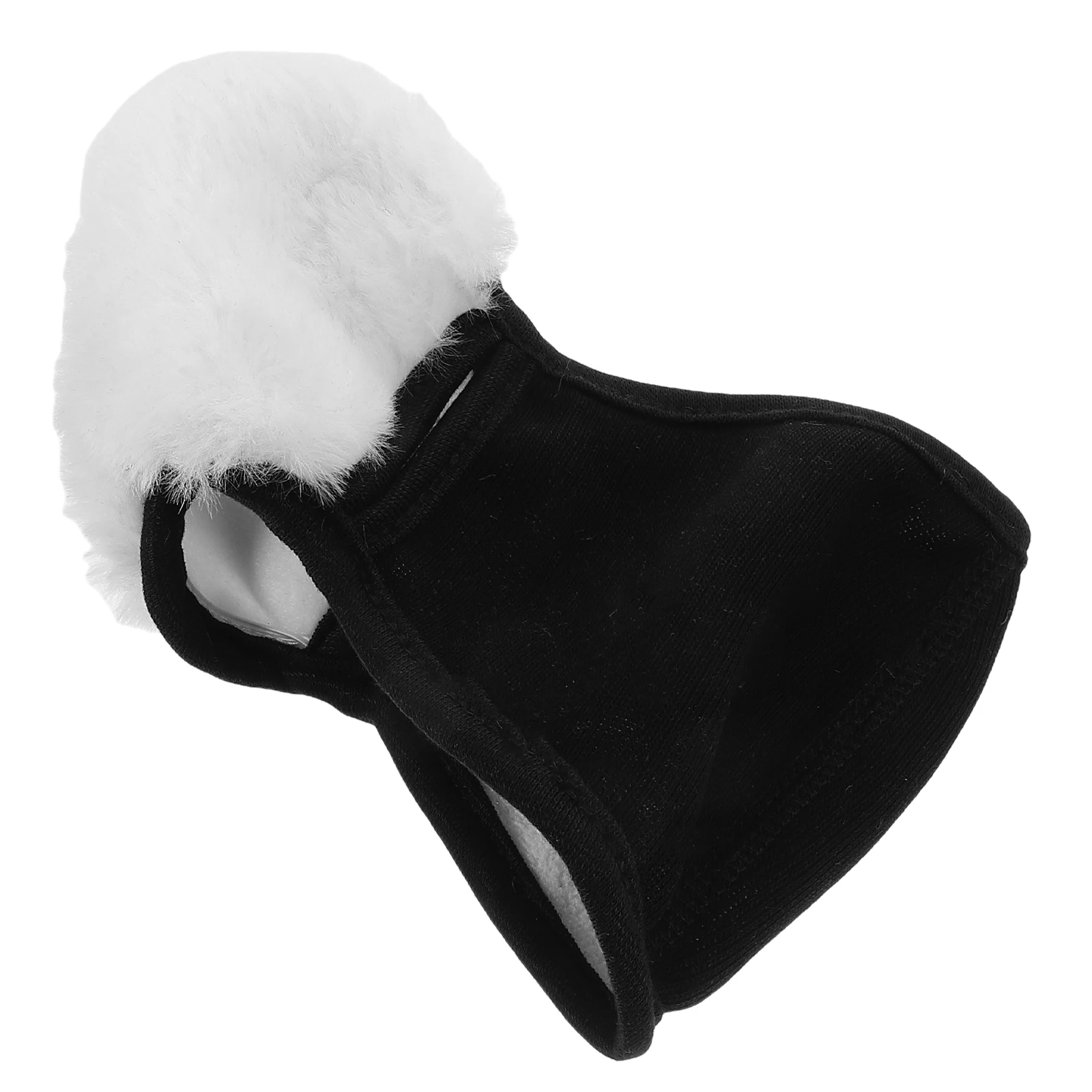 

Winter Outdoor Ear Protection Mask Muffs Black Ski Face Cover Warm Windproof Bandana Hood Cold Weather Half Mask Men Cycling