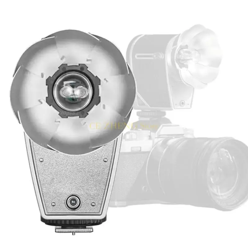 E56B لـ Cadet 6200K ± 300K درجة حرارة اللون أوضاع الفلاش التلقائية واليدوية فلاش