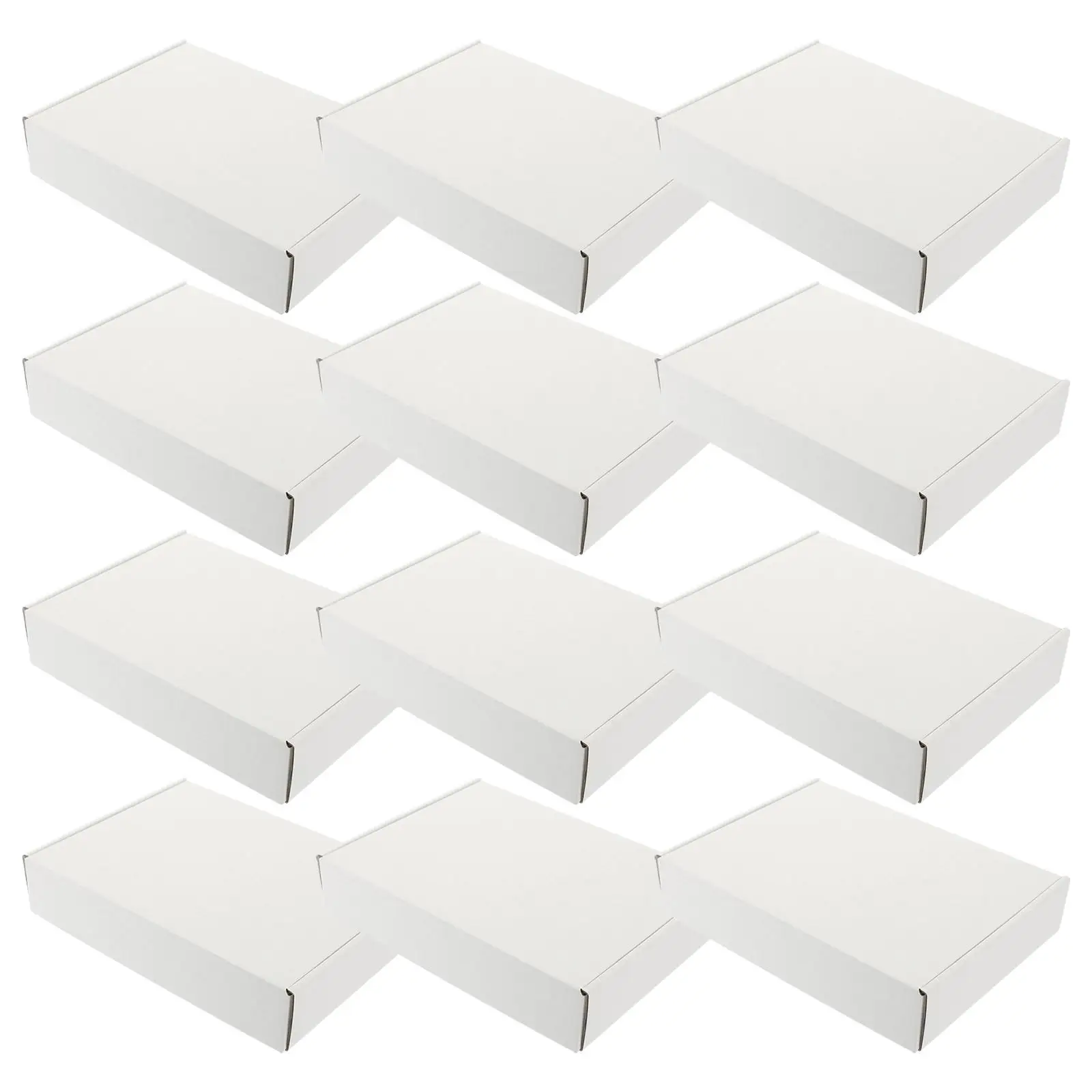 

20 Pcs Packing Airplane Box Corrugated Paper Storage Boxes Package Packaging