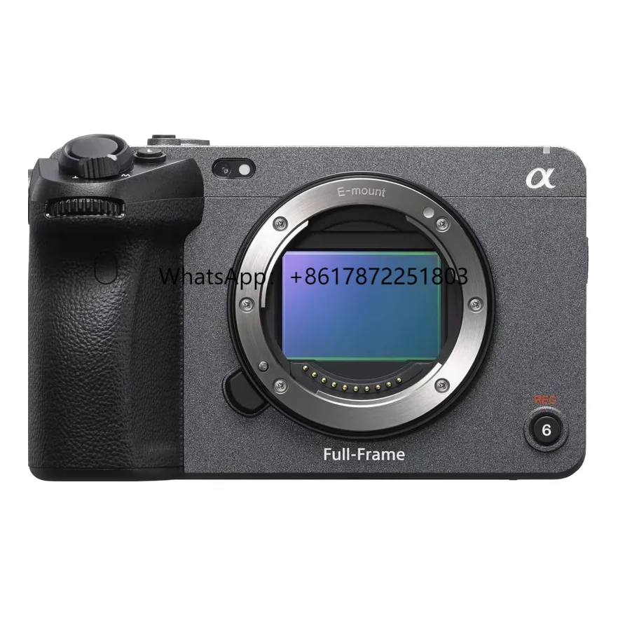 

So Ny Alpha FX3 ILME-FX3 Full-Frame Cinema Line Mirrorless Digital with 4K Video Resolution and SD Card Compatibility