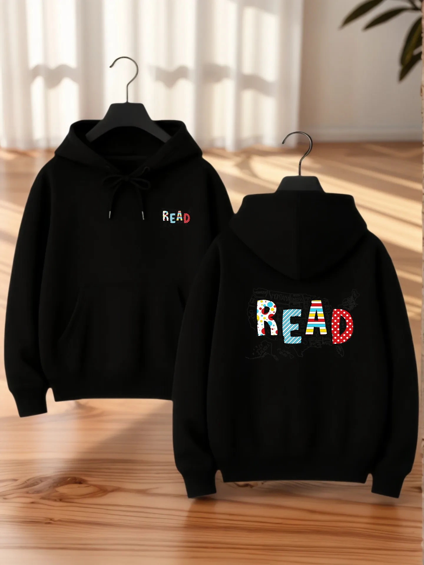 هوديي جرافيك للنساء، طباعة دمية دب لطيفة، نمط جمالي كاجوال، قماش ناعم، ملابس يومية غير رسمية، للشباب #1