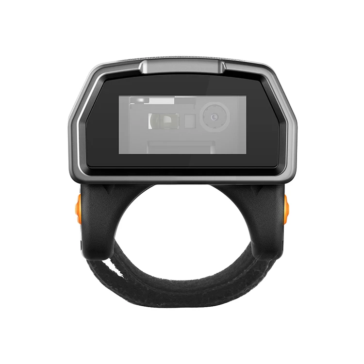Wearable Ring Scanner for 1D/2D Barcode Wireless Mini QR Code Reader 30fps 1000mAh in Stock