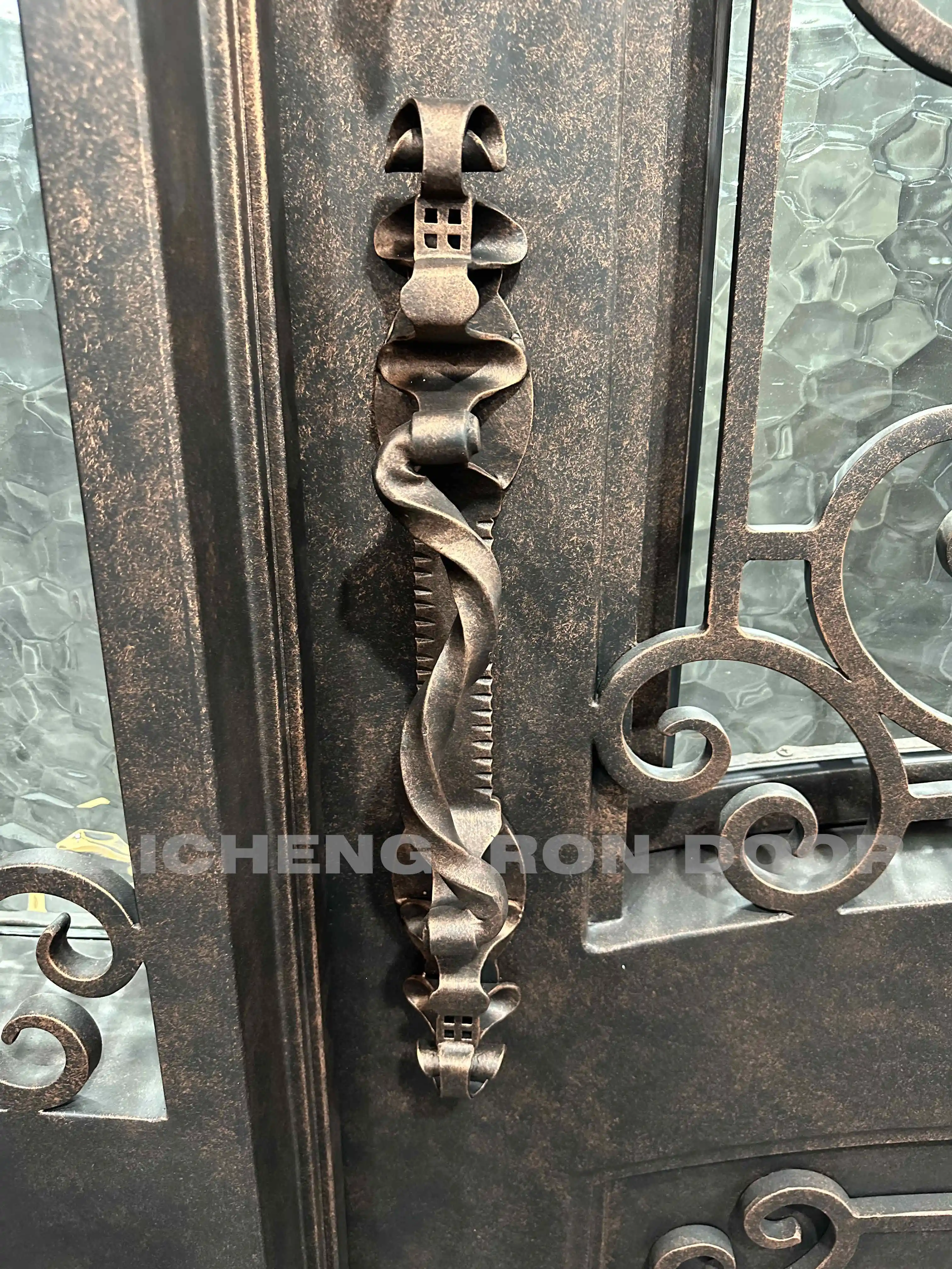 Modern Iron Door Designs French Exterior Double Glass Wrought Iron Doors For Home Ues