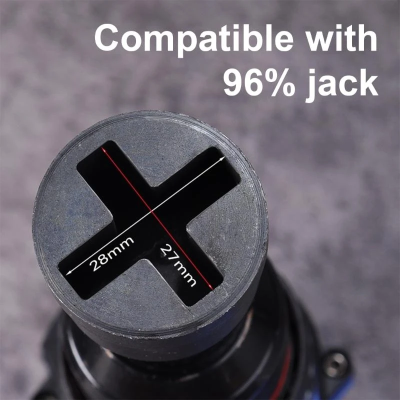Adaptador soquete nivelamento hexagonal profissional para exercícios energia otimiza os ajustes manutenção usando