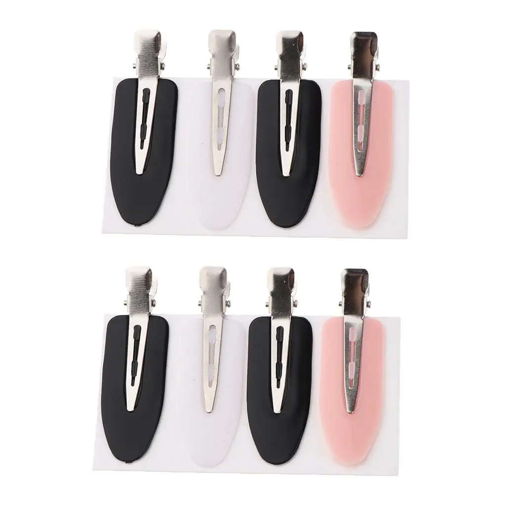 Fashionable No-bend Seamless Hair Clip for Women for Makeup Styling