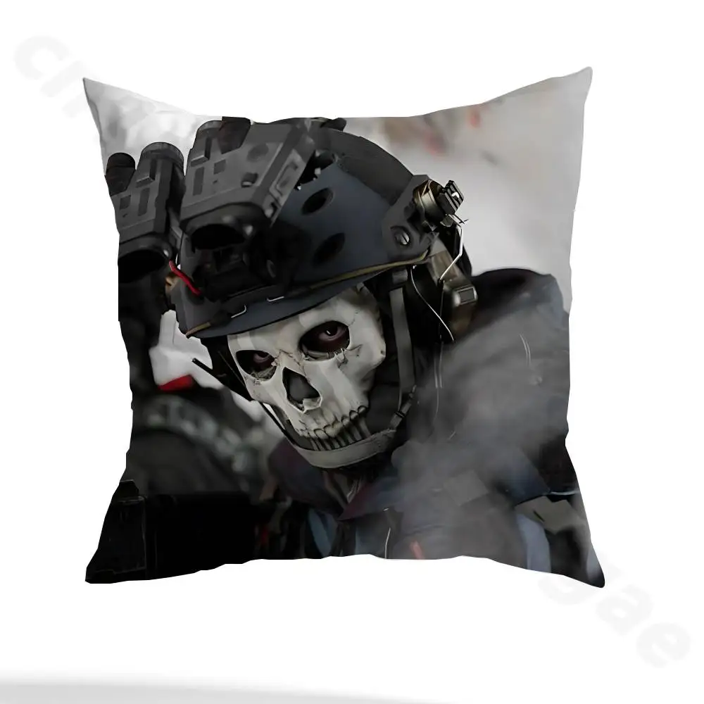Game COD Call Of D-Duty Ghost pillow cover living room sofa cushion cover bedroom room bed pillow cover home decoration