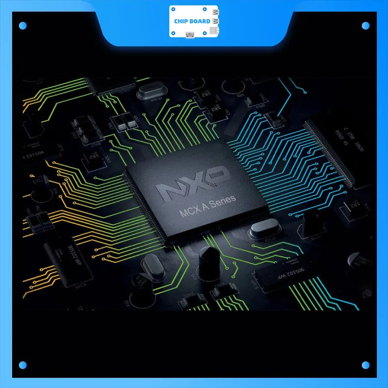 NXP MCX A34 Cortex-M33 Mixed-Signal MCU, 180MHz, 1MB Flash, 256KB SRAM, Math Accel, ADC/DAC, CAN FD