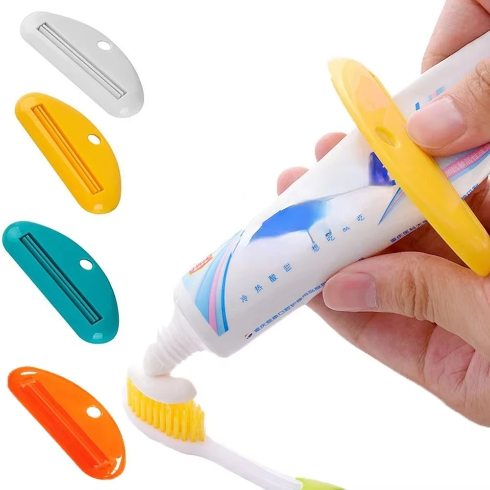 1/2/3pc Toothpaste Squeezer Manual Squeezed Toothpaste Tube Clips Multi-use Facial Cleanser Dispenser Household Bathroom Tools