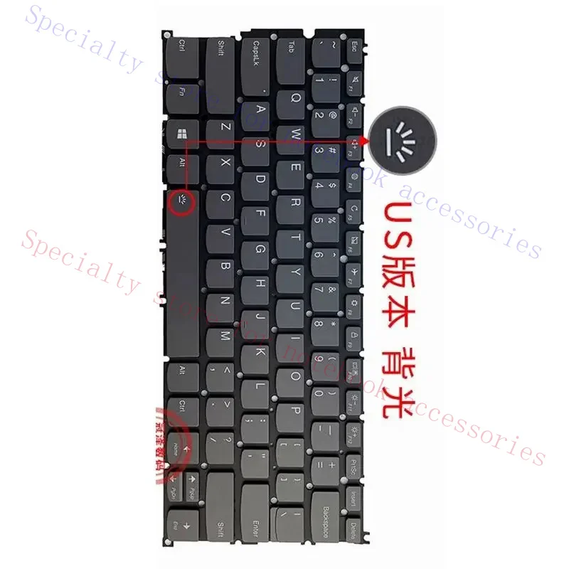US NEW Laptop Keyboard For Lenovo Yoga C630 C630-13 C630-13Q50