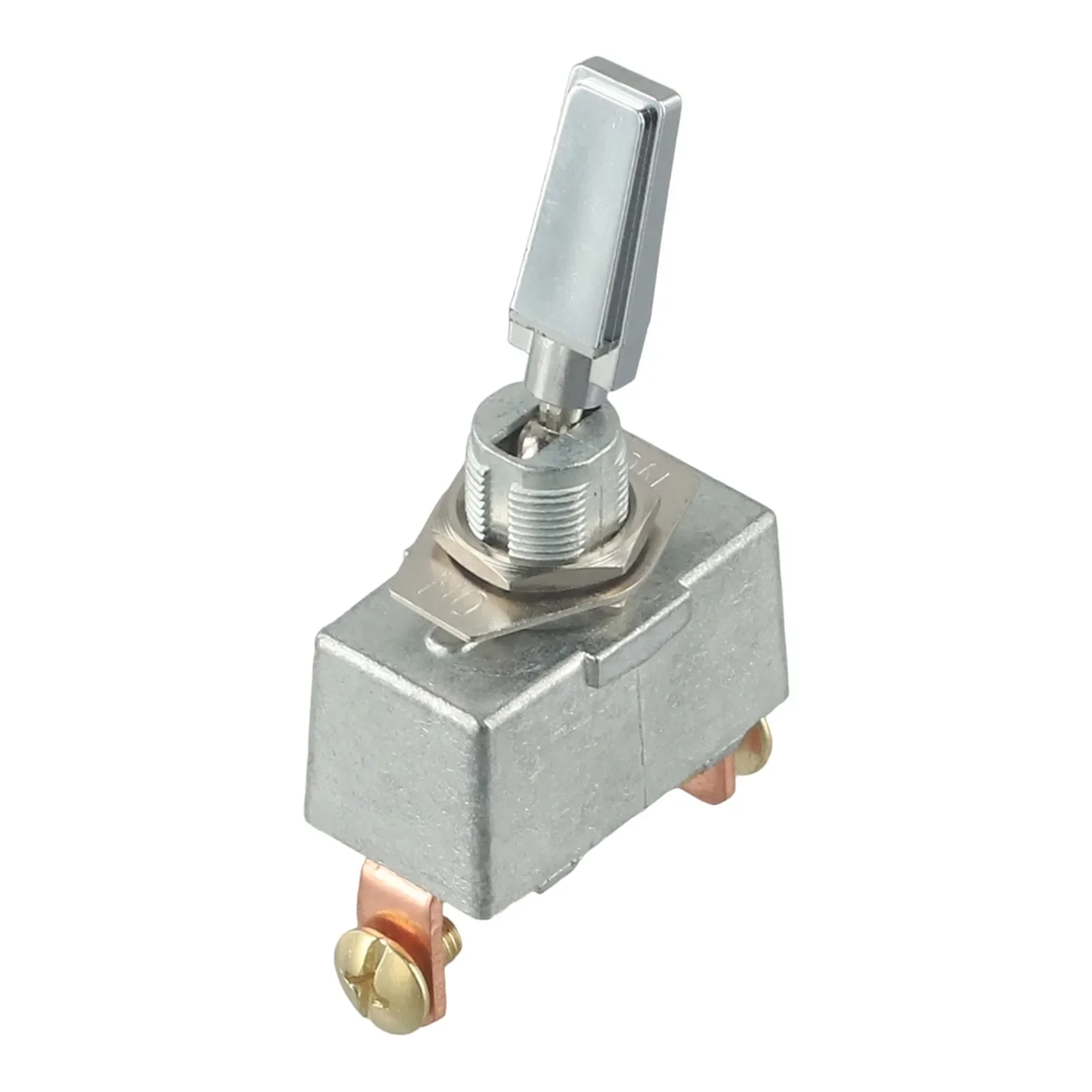 3 Way Toggle Switch 3 Position Toggle Switch Chrome Finish Compatible With Various Fuses DC Current Automotive Use