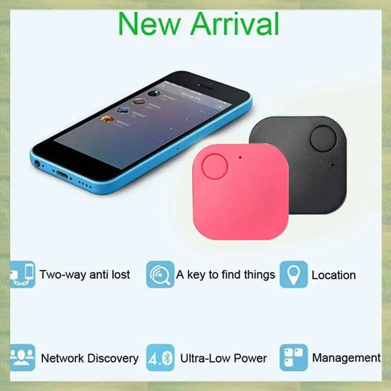 N15R-2X Bluetooth Smart Tag Finder Tracer Kind Haustier GPS Locator Alarm Brieftasche Schlüssel Tracker