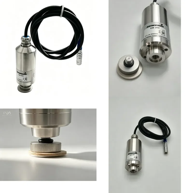 UM200 Universal Piezo Microphone Structure-borne Noise Contact Sensor / Leak Detection Vibration Microphone
