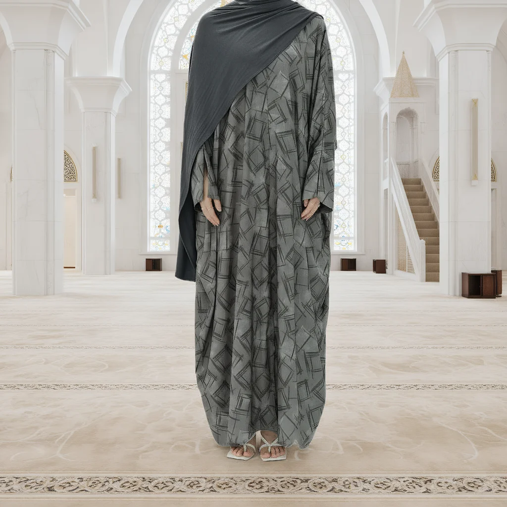 

Кимоно с принтом Абая, кардиган, мусульманский повседневный открытый абайя для женщин, Дубай, роскошная исламская одежда, кафтан, арабский халат Femme Musulmane