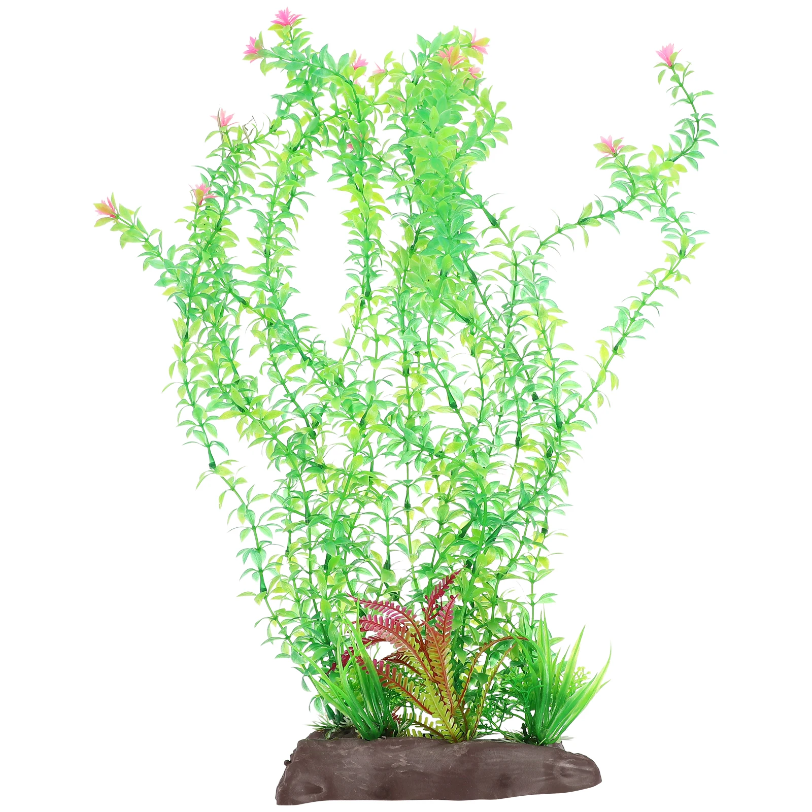 

Decorative Plastic Plant for Fish Tank Aquarium Grass L scape Home Underwater Decor Faux Safe Durable Material Non Polluting