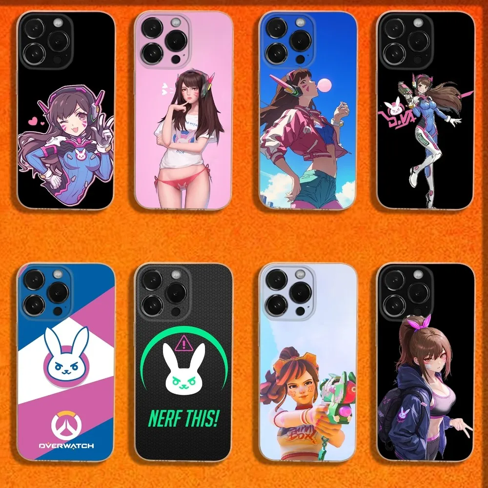 투명 소프트 아이폰 전화 케이스 이미지