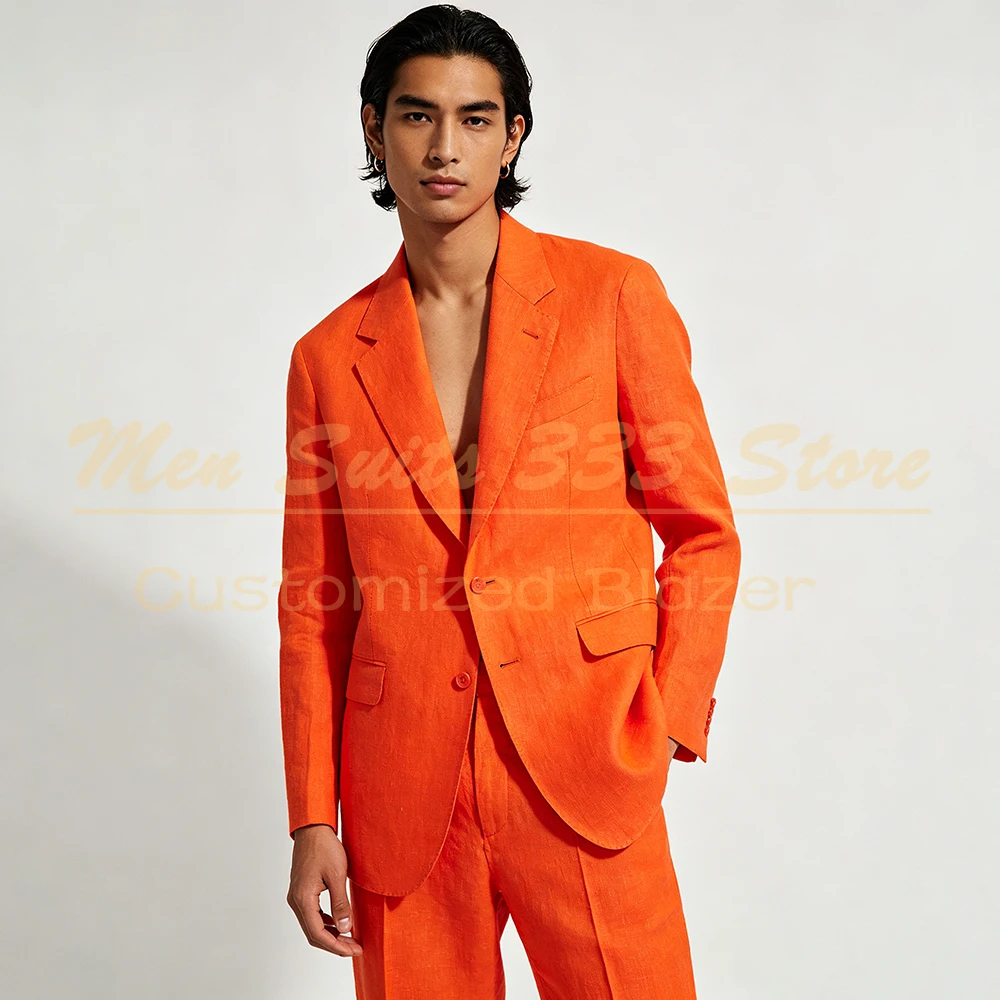 

Летний мужской пляжный костюм: элегантный двубортный пиджак с острыми лацканами и шорты, приталенный крой, модный мужской комплект из 2 предметов