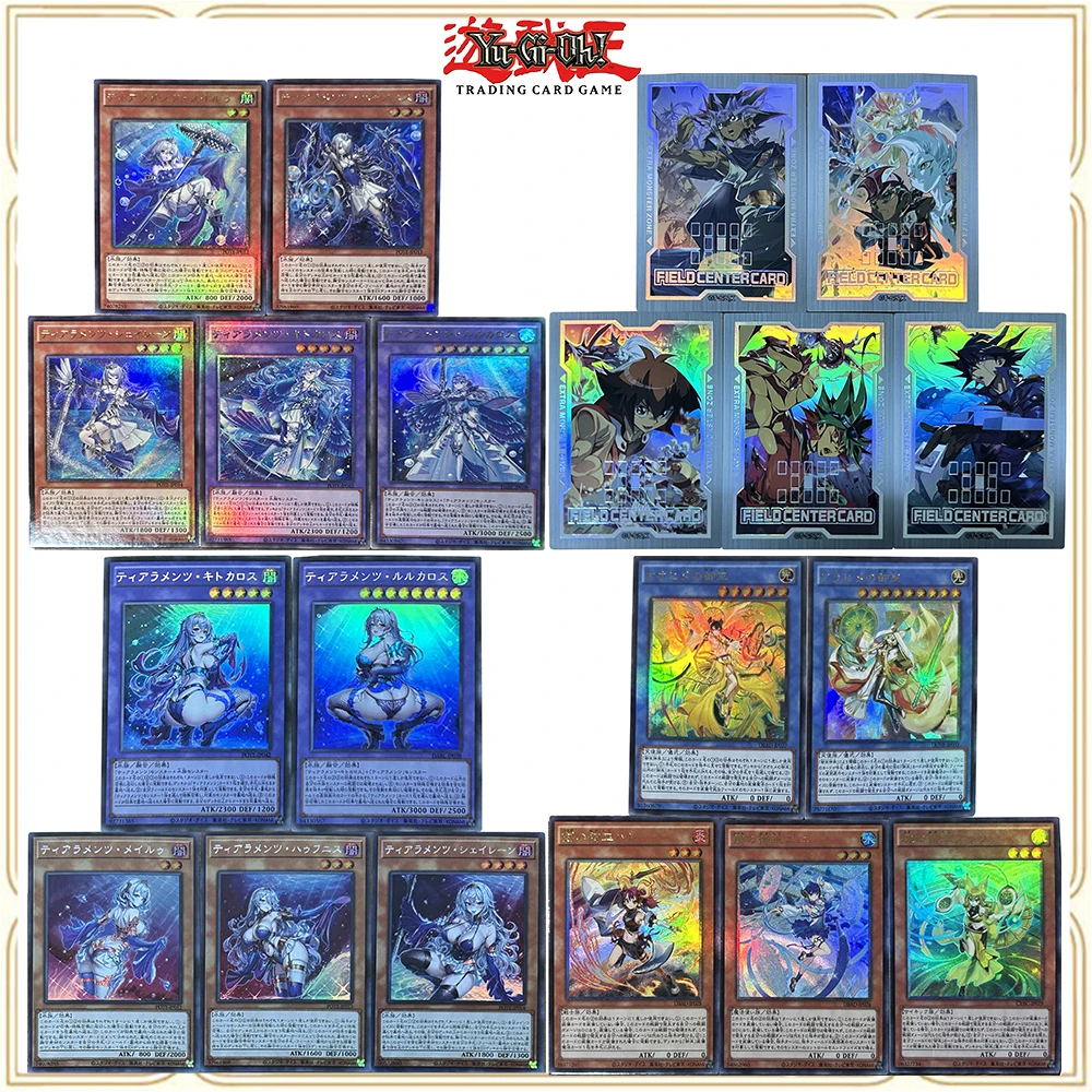 Anime Yu-Gi-Oh DIY ACG Deck Build Pack Sexy Boys Battle Game Toys Card Sets Collectible Cards Christmas Birthday Gifts