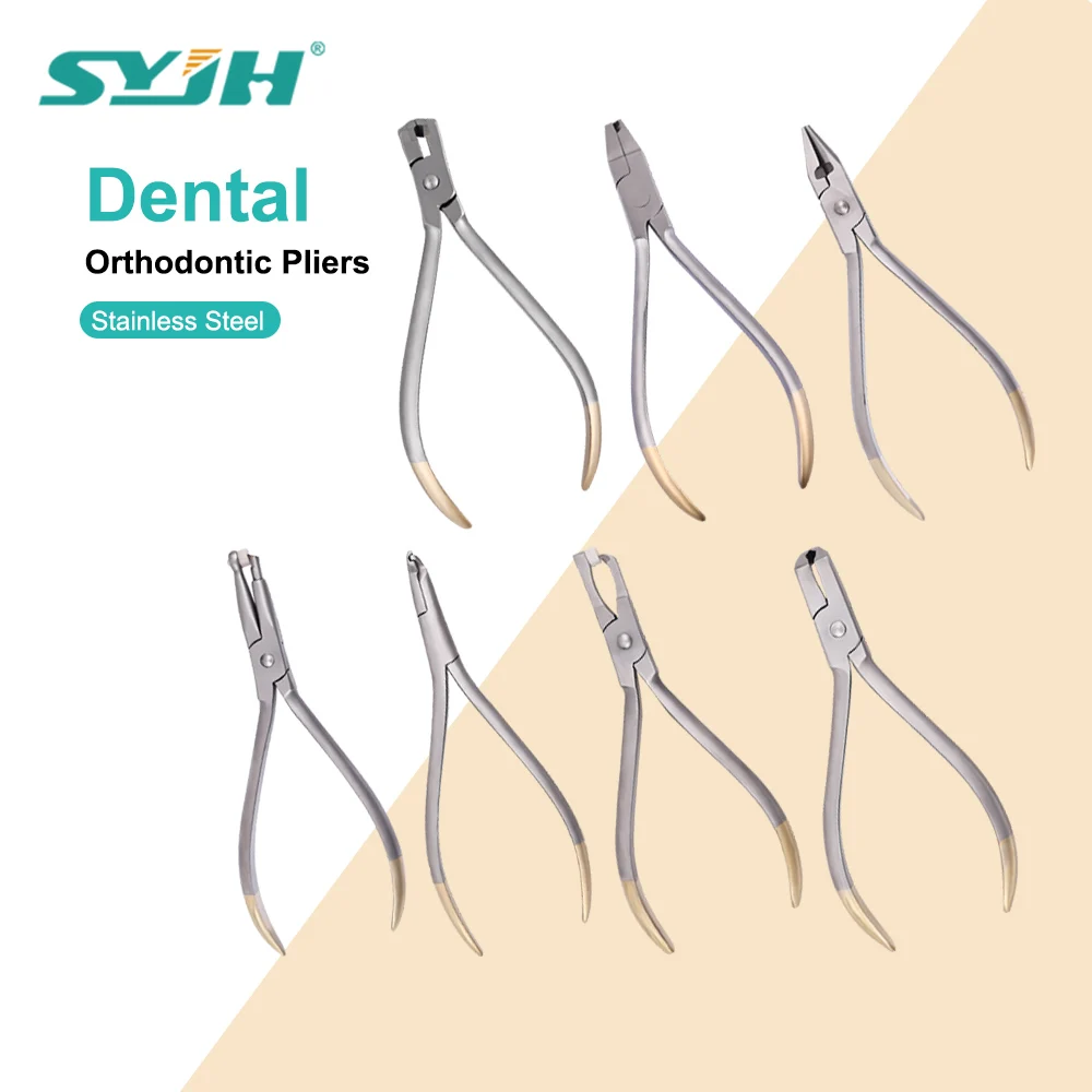 

SYJH Stainless Steel Dental Orthodontic End Cutter Remover Plier Distal Ergonomic Design Remover Plier Dentistry Instrument Tool