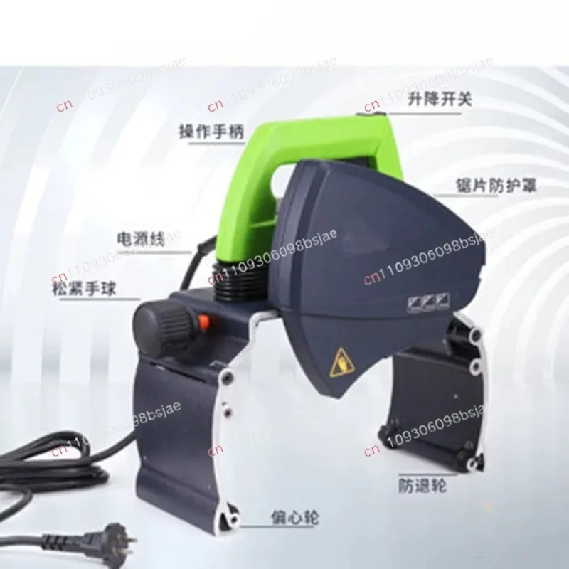 Electric pipe cutting machine Pipe cutting machine No spark and no burr Automatic steel  pvc cutting machine