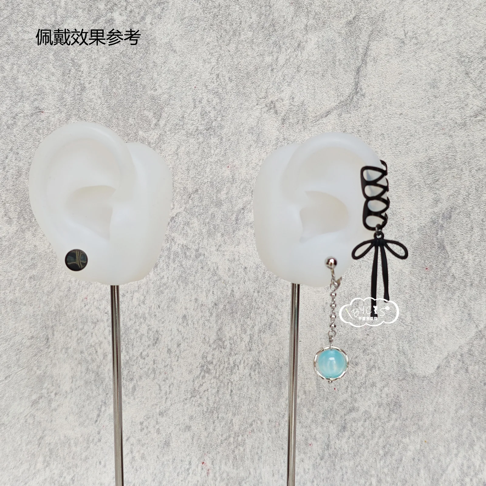 أنيمي NIJISANJI funkana تأثيري قلادة حلقة إكسسوارات الشعر بروش أقراط قرط كبس زي الدعائم مجوهرات اكسسوارات هدية