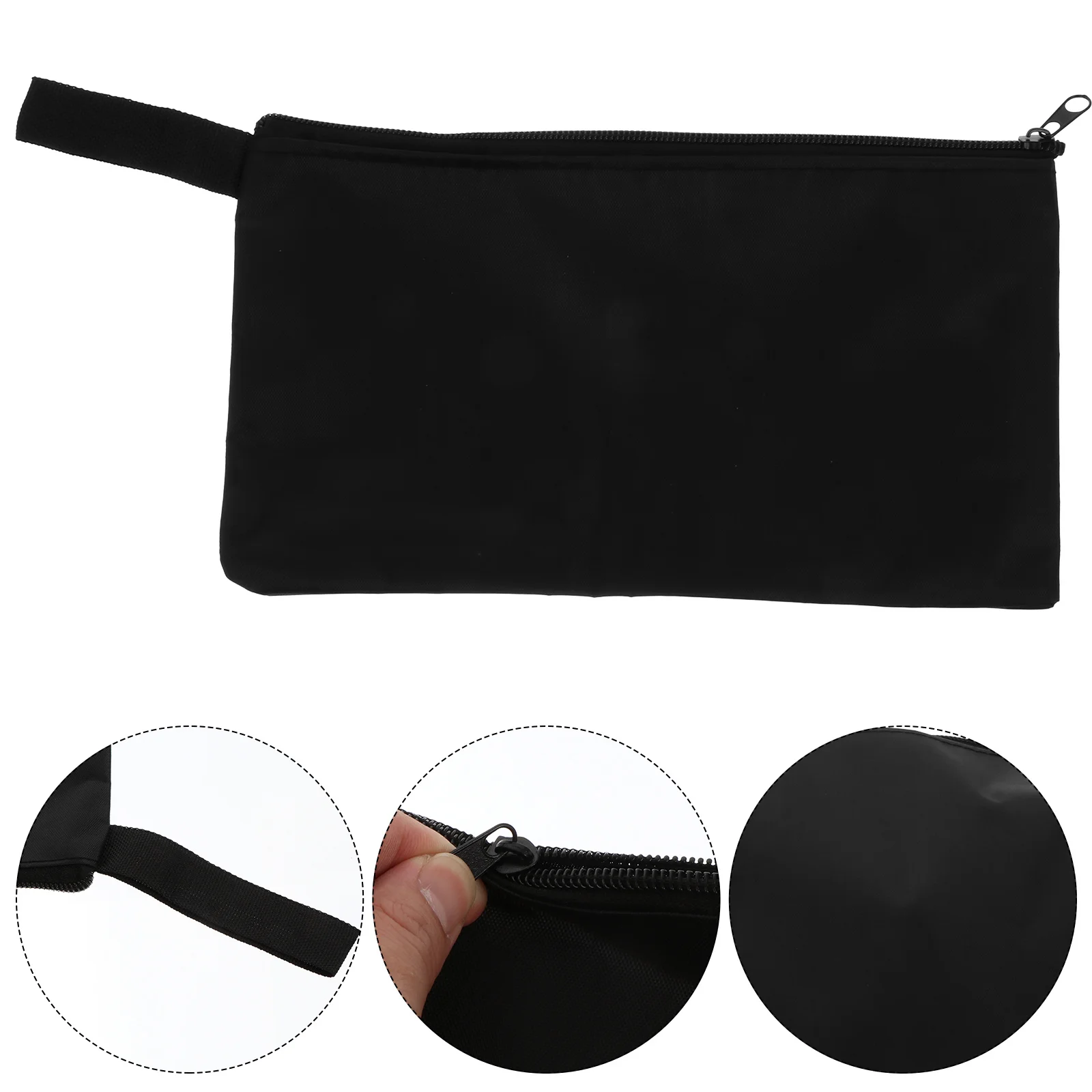 

5pcs Large Capacity Oxford Cloth Tool Bag Waterproof Durable Storage Pouch For Tools Sundries Container Ironware Zipper Toolkit