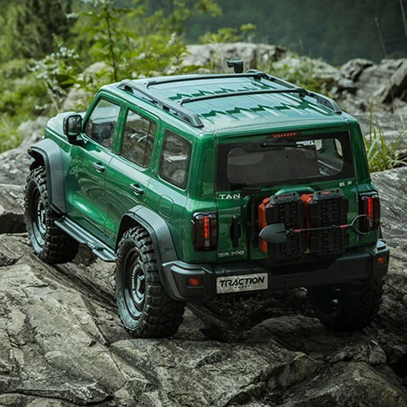 KM TRACTION TANK300 Competitive Edition RTR 2.4GHz 1/8 RC Simulation Electric Remote Control Model Car Crawler Adult Kids Toys