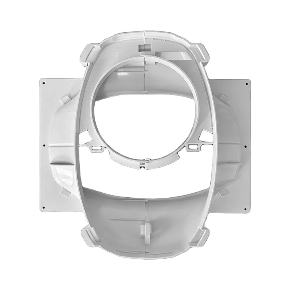 Middle Pipe Joint Dual Pipe Adapter For Hot Summer Days Easy Install Air Conditioner Part Plastic Middle Pipe Joint