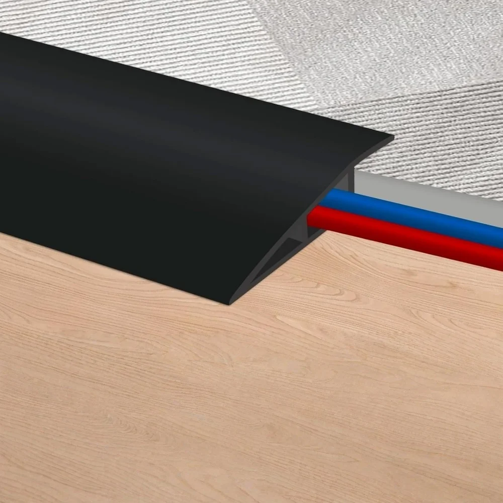 1pc 2m 7cmX1.5cm Wood Grain Floor Transition Strip Self Adhesive Edging Trim Strip Cuttable Carpet To Tile Edging Trim Strip view 4