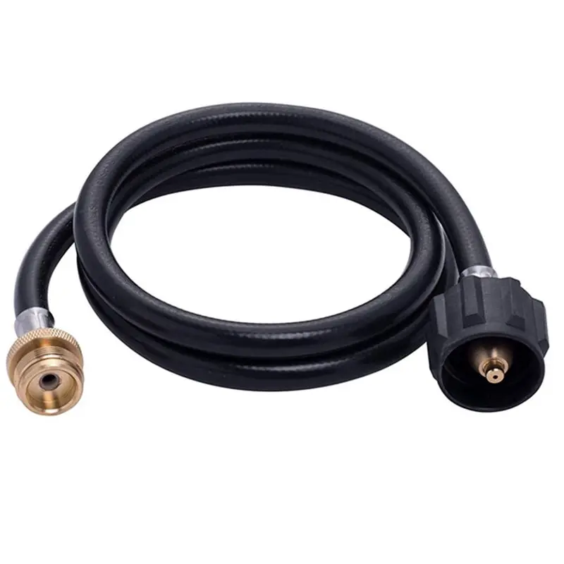 

Адаптер для пропанового шланга AA77 (1-20 фунтов) для грилей Buddy Heater/Weber Q/плит, совместимый с баллонами 4 фута, для подключения пропановых баллонов.