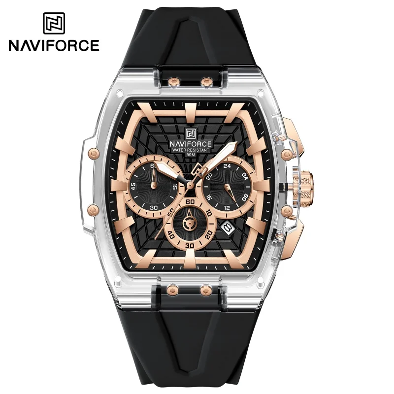 Men's Multifunctional Chronograph Watch, Luminous Waterproof