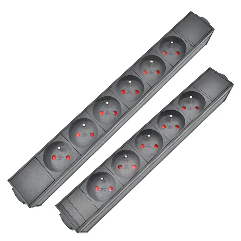 

STRIDER RUI PDU удлинитель авиации NAC3FX-W NAC3MPX Schuko Powercon светодиодный большой экран вилка питания Франция розетка