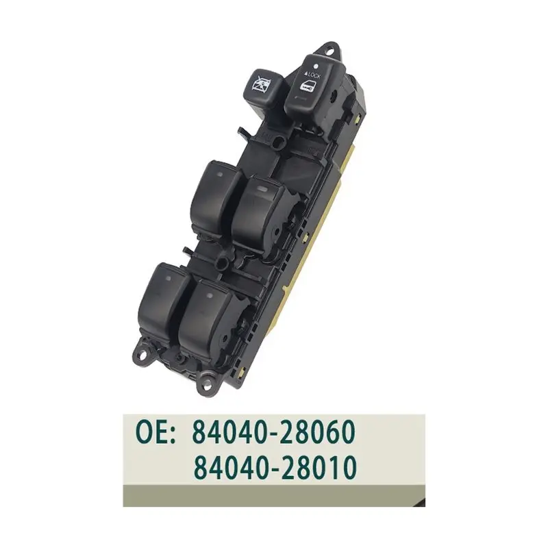 A33K-Power Window Lifter Switch Button RHD For TOYOTA Car Parts 84040-28060 84040-48090 ALPHARD VELLFIRE ESTIMA SXU10 HARRIER