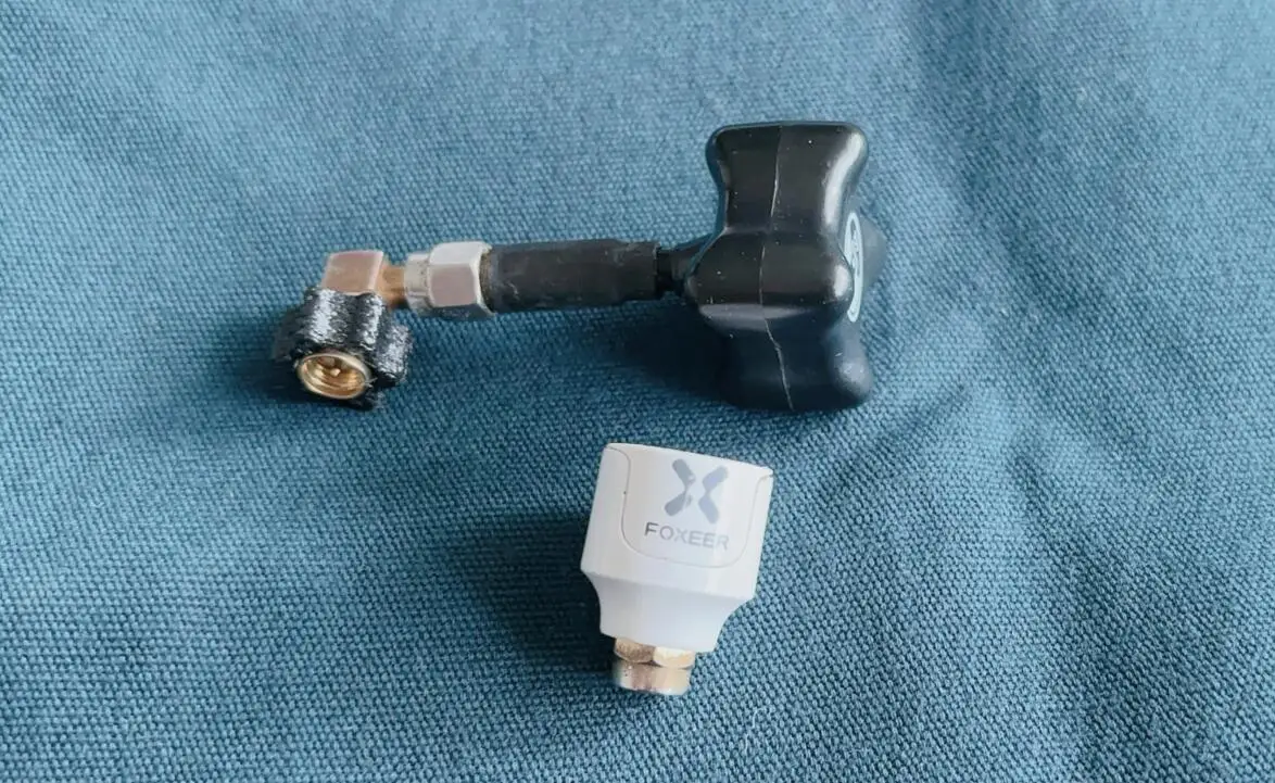 Used Foxeer Lollipop 3 and TBS Mushroom Antenna (SMA) 5dBi - Compatible for FatShark HDO HDO2 HD3 FPV Goggles​ long range