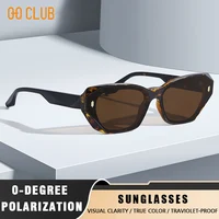 O-Q CLUB gafas de sol polarizadas para mujer, gafas de sol para mujer, tendencia 2025, gafas de sol Steampunk de diseñador de lujo, gafas masculinas para hombre