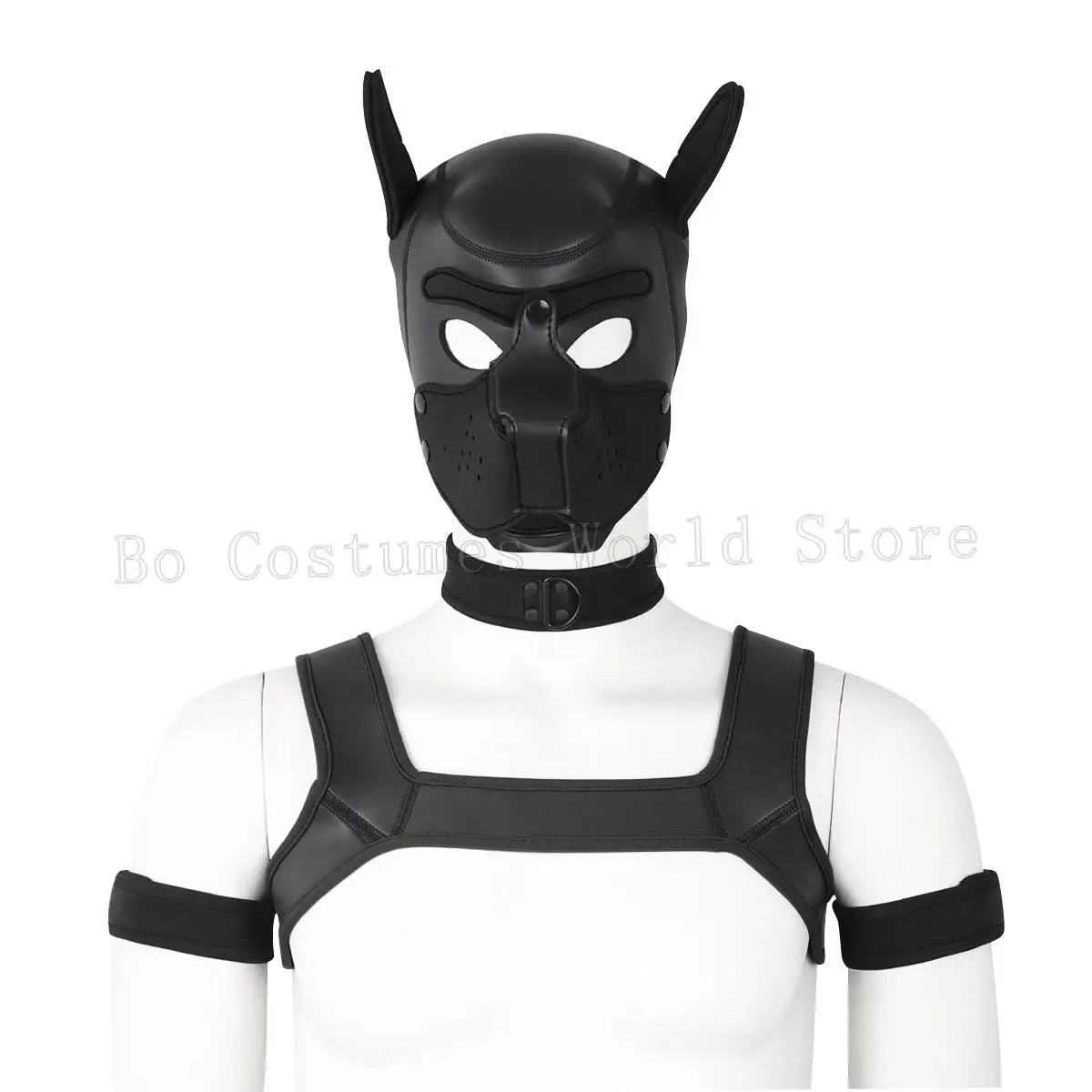 Soft Artificial Leather Brand Cosplay Full Head with Ears Fashion Latex Rubber Role Play Cute Animals Mask Identity V Cosplay