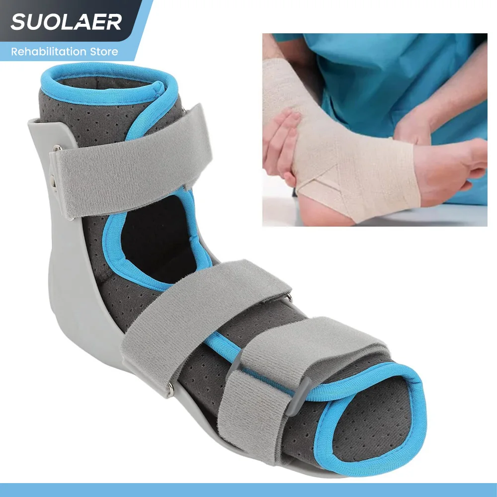 

Orthopedic Ankle Brace Ankle Injury Stabilizer Foot Sprain Fixed Orthosis Ankle Wrap Splint Corrector Foot Drop Fixation Brace