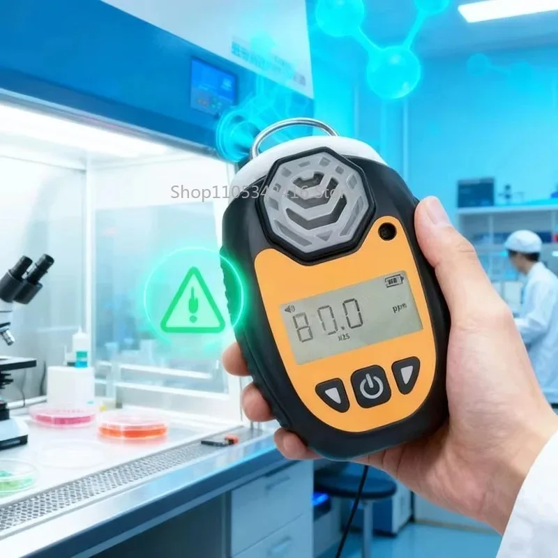 Industrial Mini NH3 Ammonia Gas Detector Ultra-Low Power 2-Year Service Life Explosion-Proof ATEX for Oil Chemical Firefighting