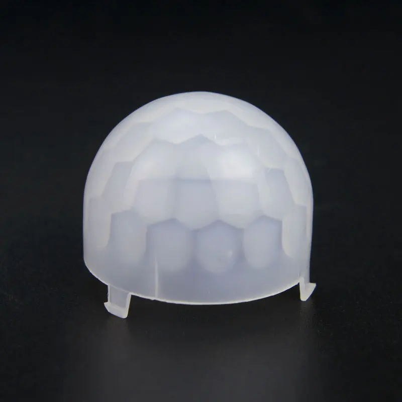 10pcs Human Infrared Sensor Lens D23F11 Fresnel PIR Hat Lens Housing Pyrolysis Probe Sensing Distance 10m Angle 120 Cap Lens