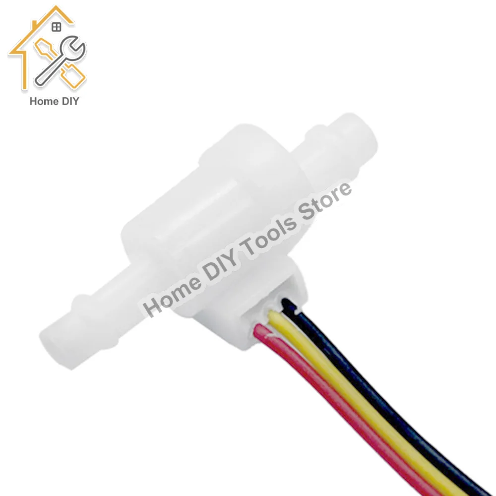 0.05-1.5L/min Mini Water Flow Sensor Switch Hall Effect Liquid Flowmeter Fluidmeter Counter For Coffee Machine