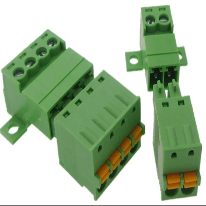 

10 комплектов без пайки, клеммная колодка 15EDGRK-3,81 мм, 2p-24pin, вилка 15EDGKD, клеммная колодка 2EDGRKC LC10N
