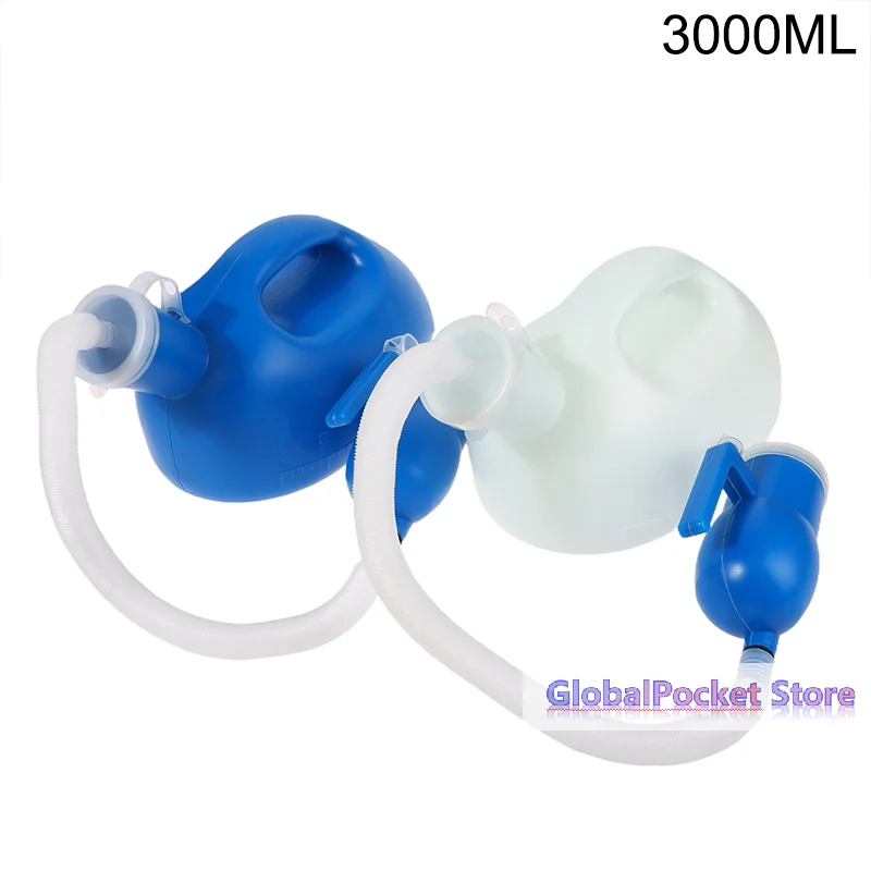 [TG823]3000ml Elderly Portable Outdoor Travel Pee Toilet Tools Urinal Container With Lid Car Use  Bottle Urinal Funnel For Men