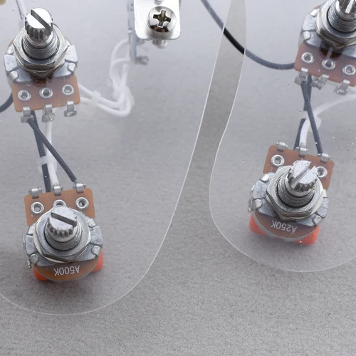 Imagen 2 del producto Arnés de cableado de guitarra eléctrica G.F SSS/ SSH, Kit de guitarra ST, interruptor de 5 vías, 3x500K, 1 Juego